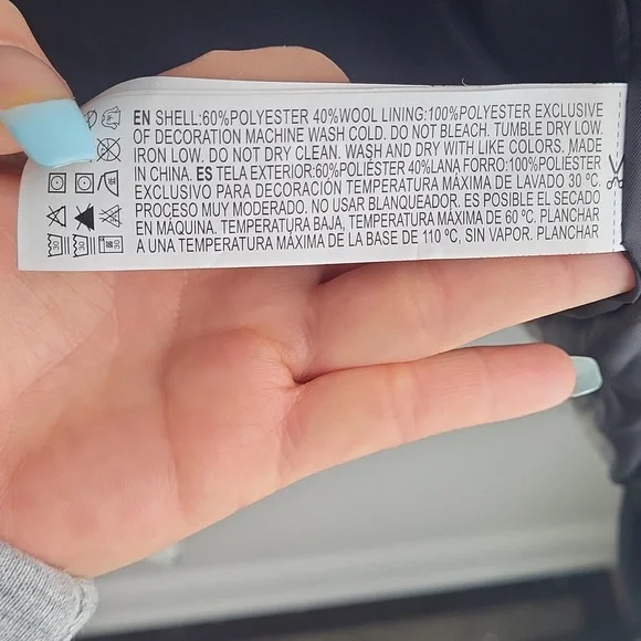 Forever 21 wool Bouble breasted jacket - Picture 9 of 9